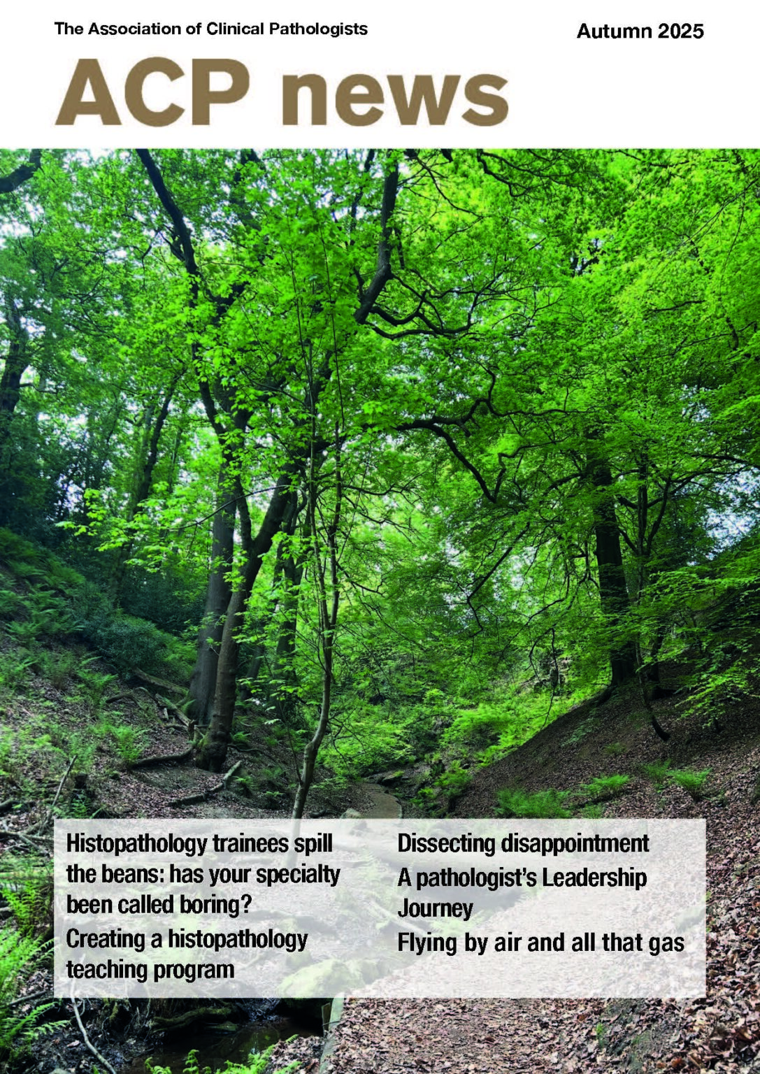 ACP News Autumn 2025 - The Association of Clinical Pathologists